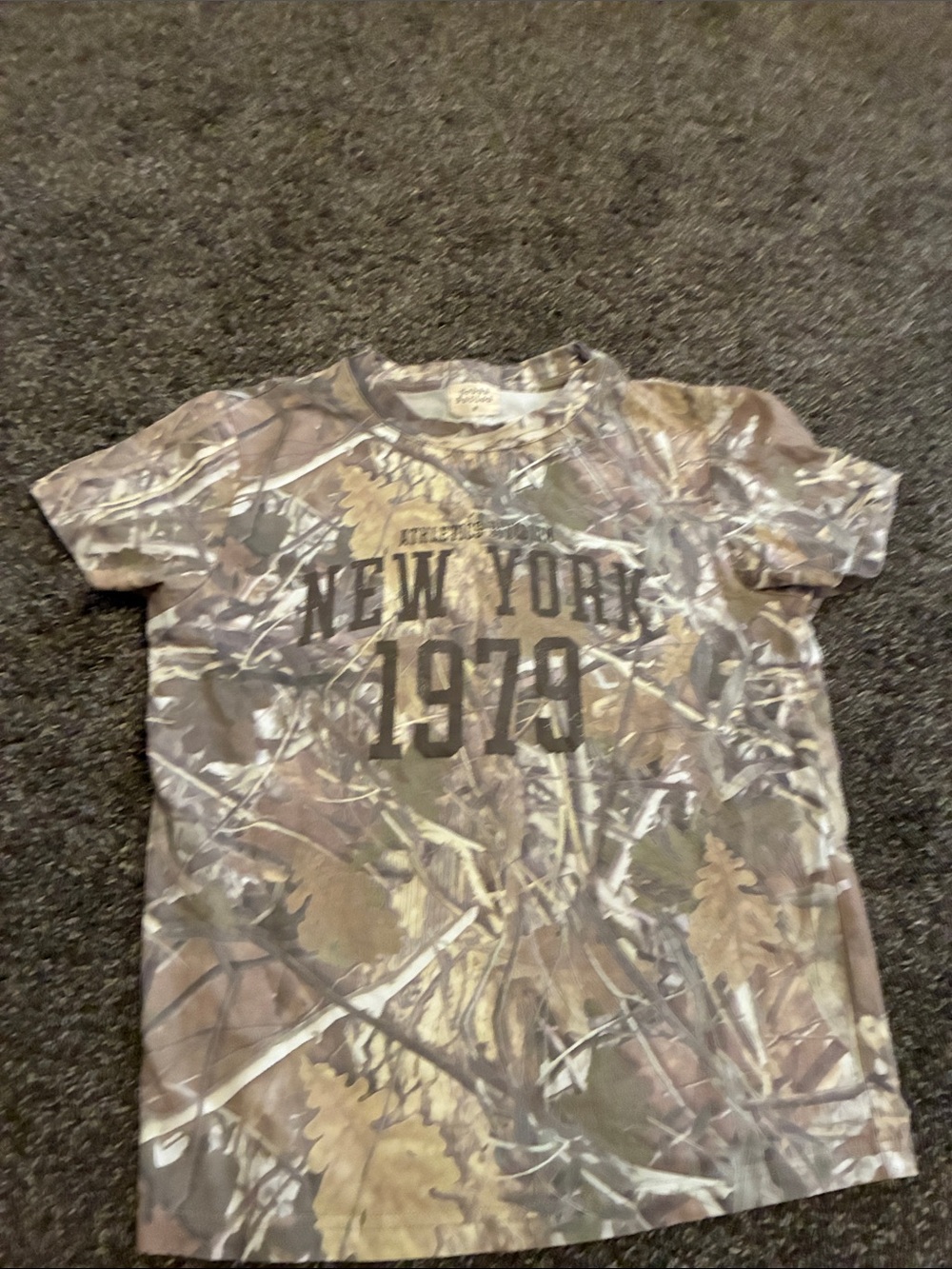 New York 1978 Camo Short-Sleeve Kids Tee medium